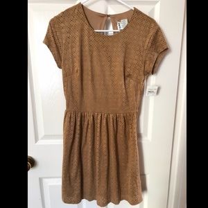 NWT. Mimi Chica eyelet skater dress
